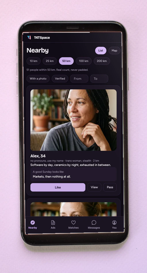 Die T4TSpace-App zeigt die echte Zahl der Menschen in der Naehe